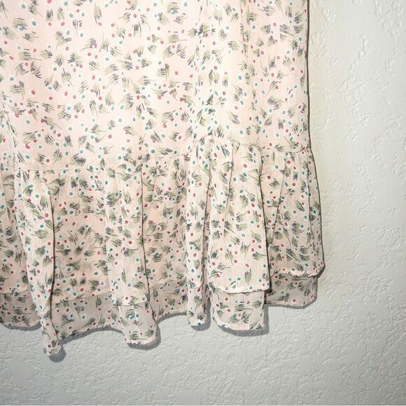 Lulu’s Pink Sing Sweetly Floral Print Mini Dress Size Small - Picture 3 of 8